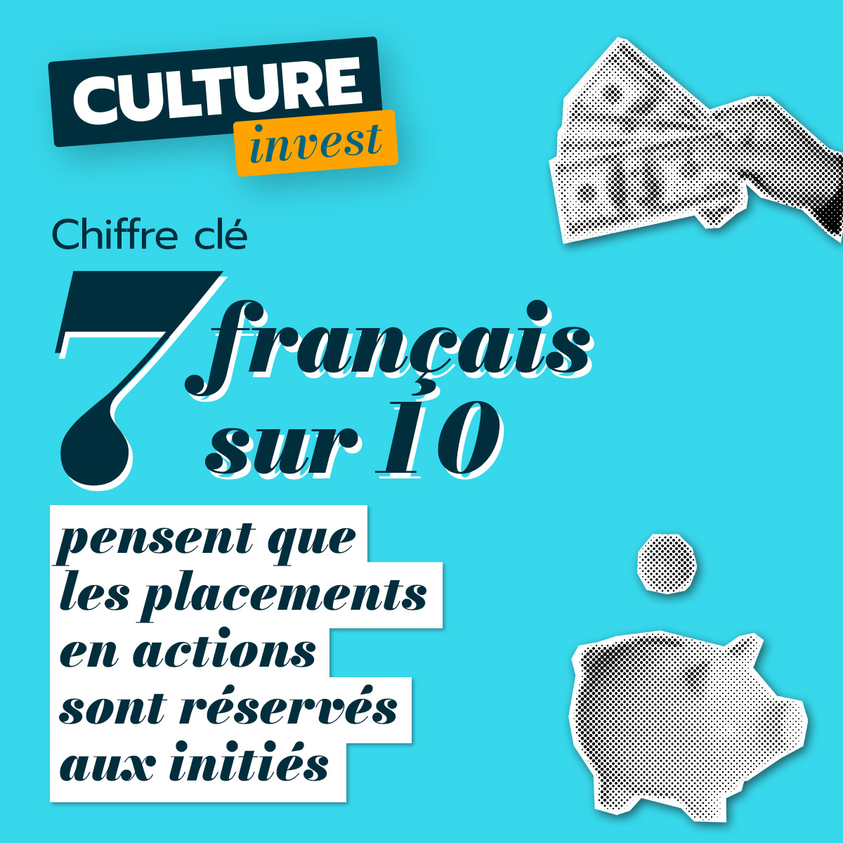 7 Français sur 10 pensent encore que les placements en actions sont réservés aux initiés